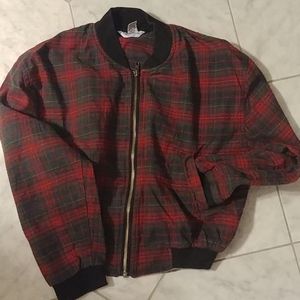 Vintage plaid jacket